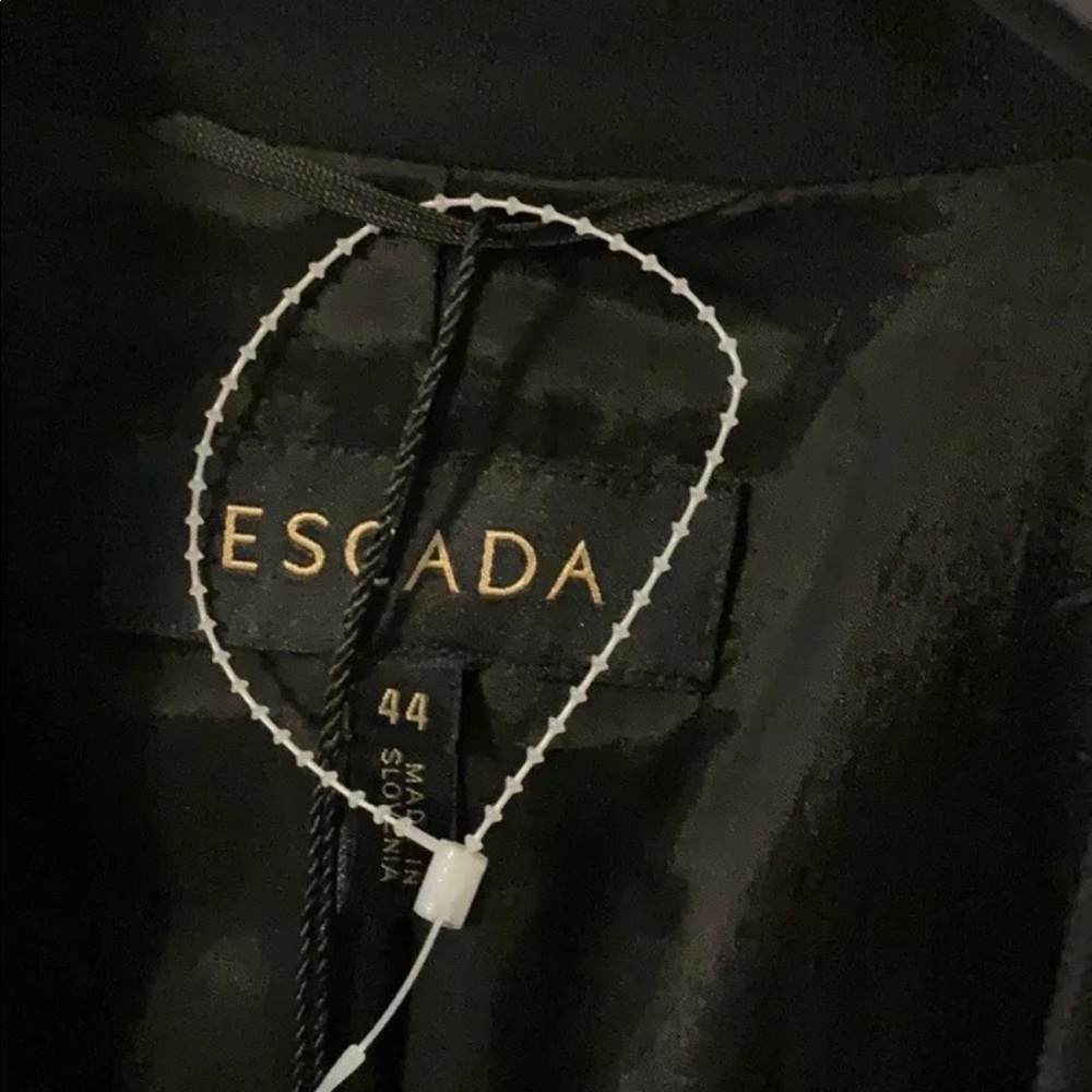Escada jacket size 44ITA color black - Picture 2 of 7